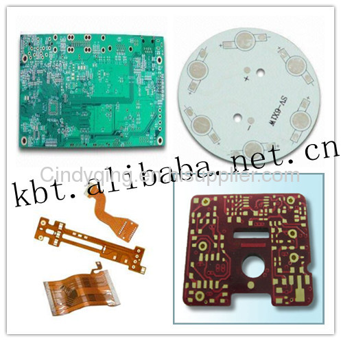 Rigid PCB with lead free surface treatment.china PCB manufactrer.