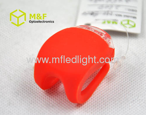 Silicone multi color led warning light for promotion