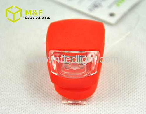 Silicone multi color led warning light for promotion