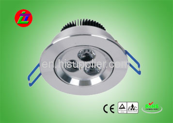 3W led ceiling downlight 