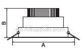 3W led ceiling downlight 