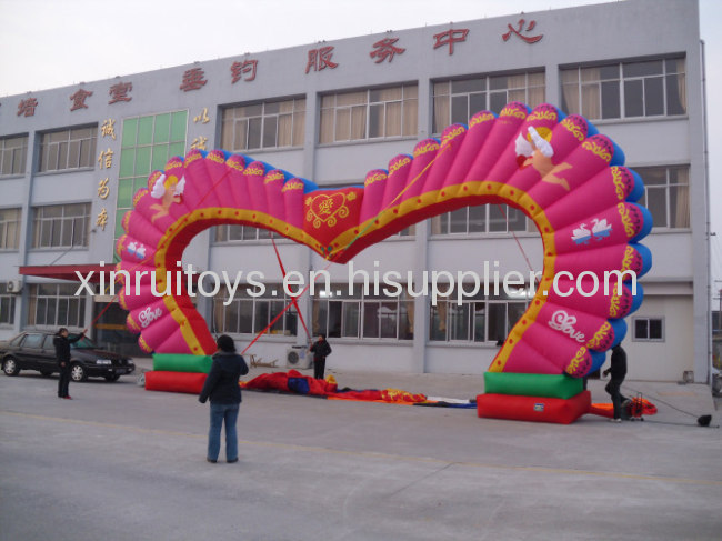 7mH Inflatable Advertising Arch with Logos