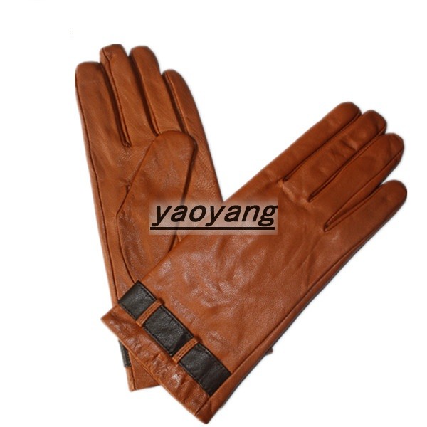 good style and high quality ladies sheep leather gloves