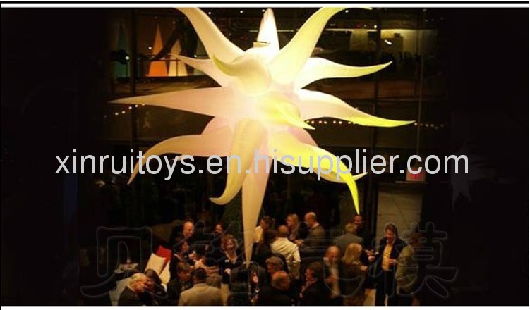 Full Colors Inflatable Decoration Lighting Star