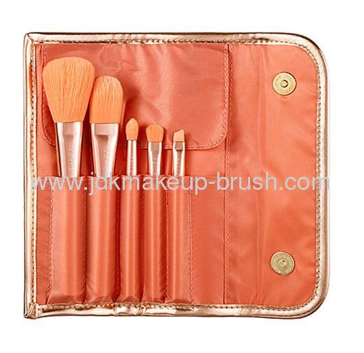 Fantastic 5pcs Skinny Makeup Brushes with Purple