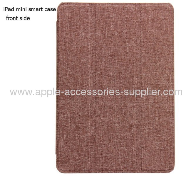 iPad mini cover 3 way folding case for iPad mini Slim leather case for iPad mini