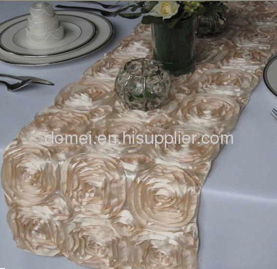 wedding embroidery table runner