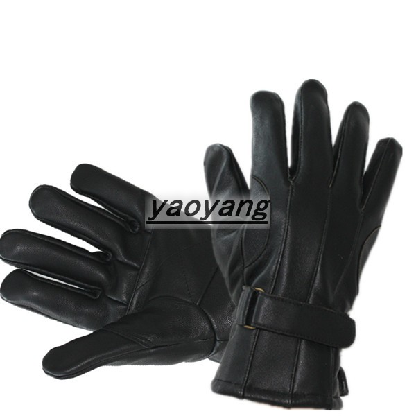 mens cheap price sheep leather gloves