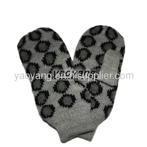 good quality and best price kids acrylic mittens