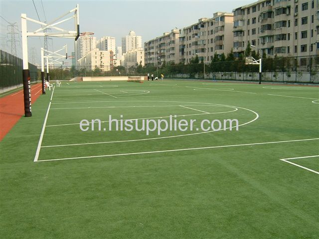 high quality artificial grass for basketball court