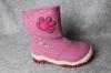 Women Winter Warm Ankel Felted Wool Boots, 100% Wool Felt Snow Boots