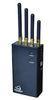 Dark Blue Wireless Portable Spy Camera WIFI Cell Phone Signal Jammer For Hospital, Gas Station
