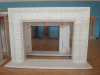 carved marble fireplace mantel