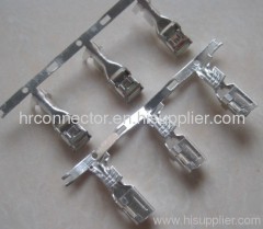 Automotive crimp cable terminal