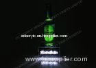 L110*W110*H60MM, Acrylic Liquor Bottle Display and LED everage Bottle display For Promotion