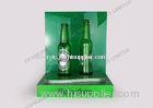 Custom Battery led lighted Liquor Bottle Display / Acrylic beer bottle display With OEM Logo