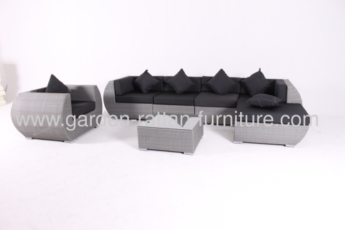 Garden rattan furniture sofa