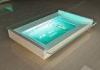 AC 110~240V and DC 12V 1A Advertising Acrylic Coin Tray / cash tray display with LCD light