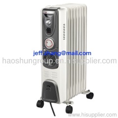 Oil filled heater radiator