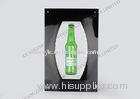 Custom floating bottle display, Acrylic Magnetic Pop Display, Top System Beverage bottle Levitating