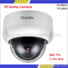 680 TVL Day & Night Vandal Proof Dome sony Ccd Ir Camera