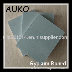 Paper Faced Plasterboard Waterproof Plasterboard For Interior Walls And Ceilings Cladding 7mm