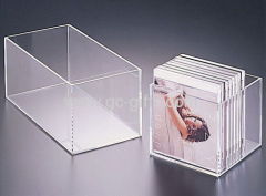 Cheap clear acrylic CD box