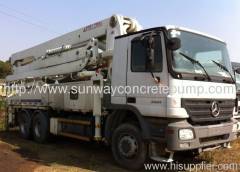 09 37m ZOOMLION used concrete pump truck for sale