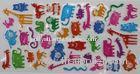 Lovely Japan Style Animals 3D Clear PVC Dimensional Puffy Stickers For Kids