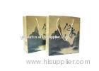 Spot Uv / Hot-Stamping Paper Gift Bags With Handles, Paper Food Packaging For Promotion