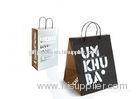 UV Coating Paper Shopping Bag For Clothes Packaging, Personalized Custom Paper Gift Bags