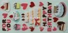 Happy Birthday Japan Style Layered 3D Fuzzy Stickers, Adhesive Felt Stickers For Gift, Card