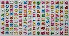 Flexible Cute Glitter Alphabet Puffy Stickers Spong PVC Foam Puffy Stickers For Laptops, Phones