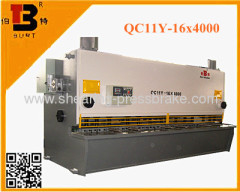 QC11Y-16*4000 metalsheet hydraulic shearing macine