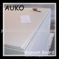 Environmental Protection Paper Faced Gypsum Board 9mm