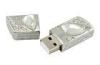 OEM Jewelry Style USB Flash Drive, Diamond USB 2.0 Memory Stick Storage Device