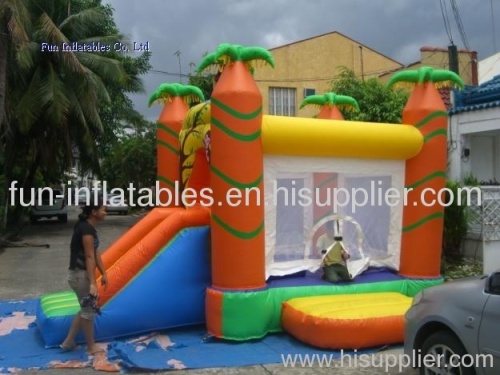 commercial inflatable jungle bouncer for rental/backyard use