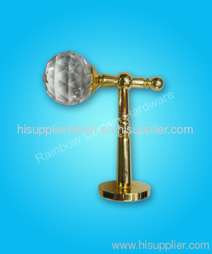 curtain hook with crystal cap
