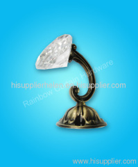 Bronze plated curtain hook