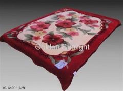 blanket stock : 100% polyester Thick mink blanket &Raschel blanket polyester blanket