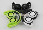 Green Mini On - Ear Quincy Jones Signature Stereo HAKG Q460 Headphones For Iphone