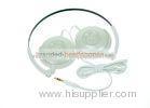 White Dynamic Ultra - Thin Noise Reducing ATH FW3 On - Ear Audiotechnica Headphones For DVD Player