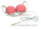 Pink Closed Dynamic ATH-FW5 Pottery Portable Stereo Audio Technica Portable Headphones For Mp4