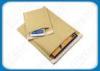 Gold / White / Natural Eco-friendly Kraft Bubble Envelopes Padded Mailing Bags For Express