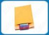 Recyclable Colored Air Bubble Mailers Gold Kraft Mailing Bubble Envelopes 6x10 inch