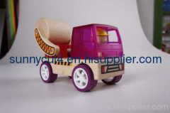 construction work-road roller car wooden toys