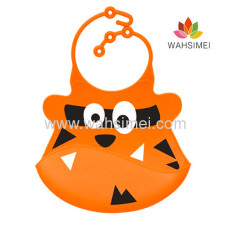 cute and cheap silicone personalized bibs for toddlers