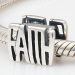european Silver Cow Charm Beads
