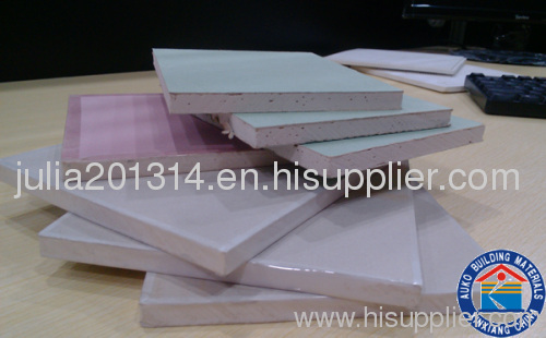 High Qualitystandard size drywall paper faced gypsum board 2440*1200*12