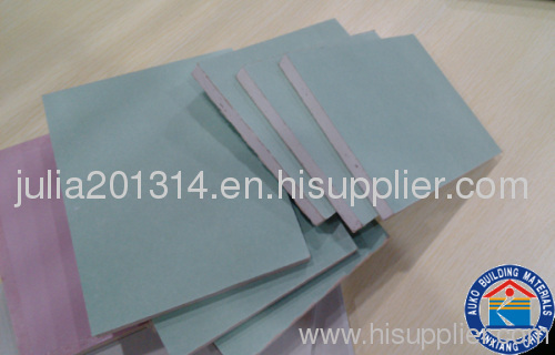 High Qualitystandard size drywall paper faced gypsum board 3000*1200*7